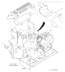 Scag STT61V-27CH - Scag Turf Tiger 61" Zero-Turn Mower, 27hp Kohler (SN: F5500001 - F5599999) Engine And Attaching Parts - Kohler