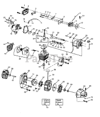 Weed Eater HP 30 - Weed Eater String Trimmer ENGINE BLOCK &amp; SHROUD