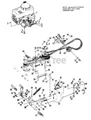 Simplicity 707 (990373) - Simplicity Broadmoor Lawn Tractor, 7hp