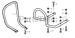 Troy-Bilt 12155 (21A-510-081) - Troy-Bilt Tuffy Rear-Tine Tiller