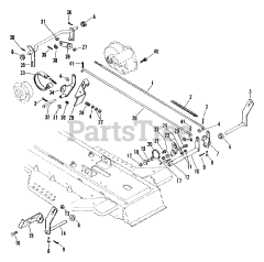 Ariens 927039 (RM 828 E) - Ariens 28" Rear-Engine Rider, 8hp Tecumseh (SN: 000101 & Above)