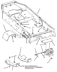 Snapper EZF 5200M (84736) - Snapper 52" Mower Deck Assembly