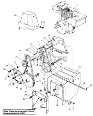 Brands 565 (312-565-100) - Cub Cadet 22" Snow Thrower (1982)