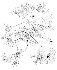 White Outdoor 190-832-190 - White Outdoor 40" Snow Thrower Attachment (1993)