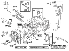Briggs & Stratton 12S802-1563-XX - Briggs & Stratton Vertical Engine