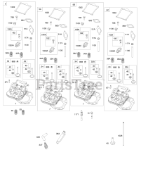 Briggs & Stratton 613777-0110-E1 - Briggs & Stratton Vertical Engine Cylinder Heads