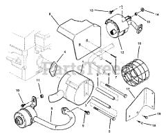 Snapper 7060779 - Snapper Muffler Kit