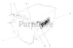 Toro 20561 - Toro Walk-Behind Mower (SN: 000000001 - 000999999) (1990)