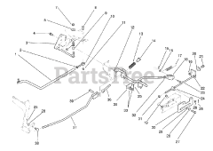 Toro 22-14OE01 (244-H) - Toro Yard Tractor (SN: 010000001 - 019999999) (1991)