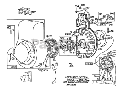 Toro 58336 - Toro 22" Tiller (SN: 002000001 - 002999999) (1982)