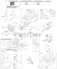Briggs & Stratton 126K02-0512-B1 - Briggs & Stratton Vertical Engine