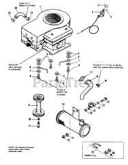 Simplicity 4211 (1690843) - Simplicity Lawn Tractor, 11hp
