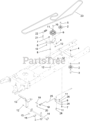 Toro 71255 (XLS 420 T) - Toro Lawn Tractor (SN: 313000001 - 313999999) (2013)