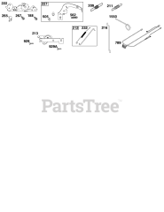 Briggs & Stratton 40U877-0019-B1 - Briggs & Stratton Vertical Engine Controls Group