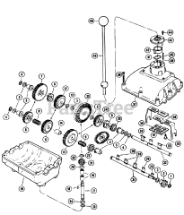 Toro 57001 - Toro 25" Lawn Tractor (SN: 008000001 - 008999999) (1968)
