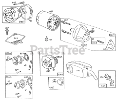 Briggs & Stratton 400447-1207-01 - Briggs & Stratton Horizontal Engine