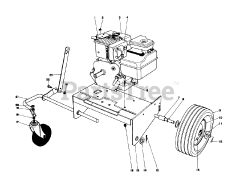 Toro 62933 - Toro Lawn Blower, 5hp (SN: 006000001 - 006999999) (1986)
