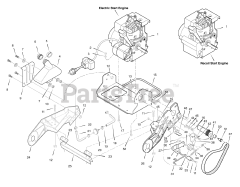 Husqvarna 5021 E (6210540X37NB) - Husqvarna 21" Snow Blower (2008)