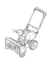 Craftsman 247.887550 (31AM32AD799) - Craftsman Snow Thrower (2008) (Sears)