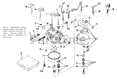 Tecumseh CA-630984A - Tecumseh Carburetor