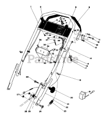 Toro 20715 - Toro Walk-Behind Mower (SN: 002000001 - 002999999) (1982)