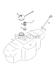 Murray M 200-46 (RZT-46) (17ADCACT058) - Murray Select 46" Zero-Turn Mower (2015) Fuel Tank