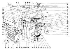 Toro 55050 (935) - Toro Lawn Tractor, Electric (SN: 009000001 - 009999999) (1969)