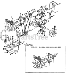 Troy-Bilt 50204 - Troy-Bilt Junior II Rear-Tine Tiller (SN: M0008204 - M0067998)