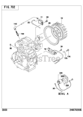 Subaru Robin EH300YS0010 (EH30) - Subaru Robin Engine 702 Electric Device