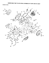 Electrolux/AYP RT150 FR - Electrolux/AYP Tiller