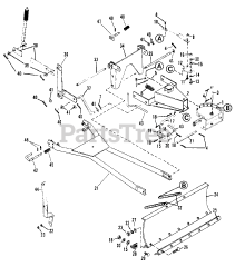 Gravely 835032 - Gravely 42" Snow Blade for 1100 & 1200 Series Tractor (SN: 000101 & Above)