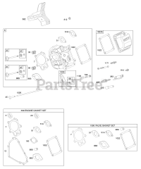 Briggs & Stratton 21A414-0166-E1 - Briggs & Stratton Horizontal Engine