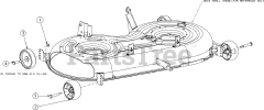Craftsman 247.204420 (13AQA1ZT099) - Craftsman T8200 Lawn Tractor (2016) Deck Wheels