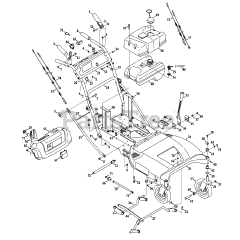 Craftsman 247.374880 (12AE76JU099) - Craftsman Walk-Behind Mower (2013)