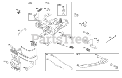 Briggs & Stratton 10V332-0013-F1 - Briggs & Stratton Horizontal Engine