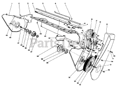 Toro 38110 C (CR-20 R) - Toro Snow Thrower (SN: 007000001 - 007999999) (1987)