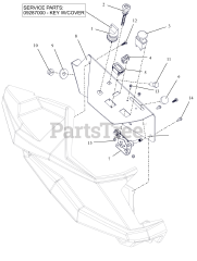 Gravely 991271 (ZT HD Stealth 52) - Gravely 52" Zero-Turn Mower, Kawasaki FR (SN: 000101 & Above)