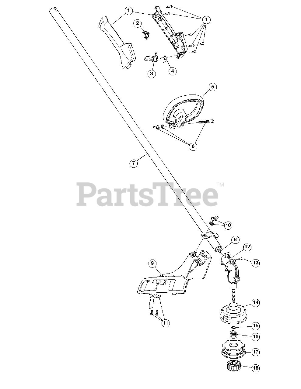 Remington RM 2560 (41AD160G883) Remington String Trimmer General