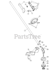 Remington RM 2560 (41AD160G883) - Remington String Trimmer General Assembly