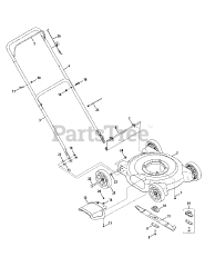 Yard Machines 11A-020C200 - Yard Machines 20" Walk-Behind Mower (2009)