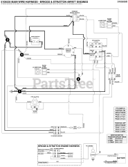 Ferris IS 2100Z (5901585) - Ferris IS2100Z Series 52" Zero-Turn Mower, 26hp Briggs & Stratton, CARB Electrical Schematic - Ign. Ground Circuit/Op Pres. - B&amp;S 49R977 S/N: 2017954956 &amp; Above