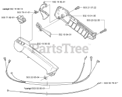 Husqvarna 326 RX - Husqvarna String Trimmer (2001-03) RX Throttle