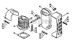 Echo PB-202 - Echo Backpack Blower (SN: 0001001 - 0040501)