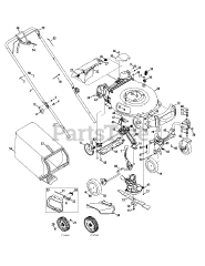 Black Max 12AVC6RQ719 - Black Max Walk-Behind Mower (2015)