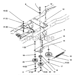 Toro 72062 (264-6) - Toro Yard Tractor (SN: 049000001 - 049999999) (1994) Hydro Drive Components