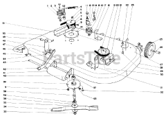 Toro 55150 (940) - Toro Lawn Tractor, Electric (SN: 009000001 - 009999999) (1969)