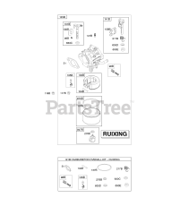 Briggs & Stratton 21R707-0035-B5 - Briggs & Stratton Vertical Engine Carburetor - Ruixing