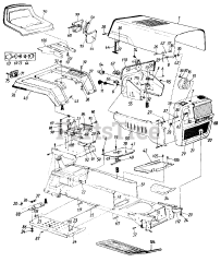 MTD 14815-9 - MTD Garden Tractor (1989)