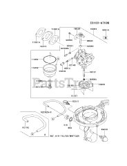 Kawasaki FJ180V-BS36 - Kawasaki Engine CARBURETOR