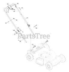 Snapper SP 90 (1696701-00) - Snapper 21" Walk-Behind Mower, Self-Propelled, 725 Series Briggs